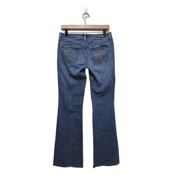 Seven7 Mid-Rise Flare Leg Jeans Sz 30 - Picture 4 of 10